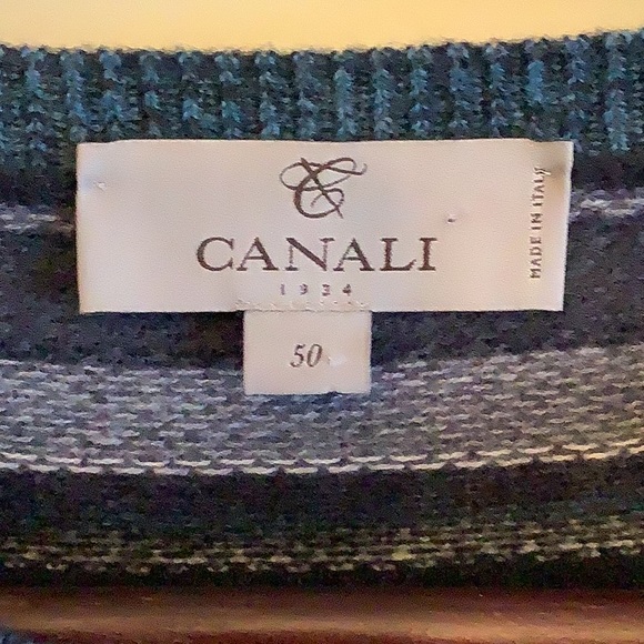Canali Men’s Sweater Sized 50 Made in Italy - Picture 2 of 4